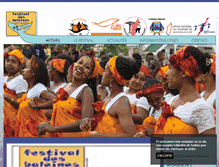 Tablet Screenshot of festivaldesbaleines.com